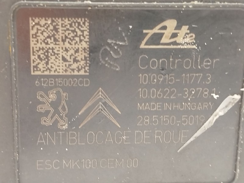 Recambio de abs para peugeot 208 style referencia OEM IAM 9804162080 10091511773 10022002314