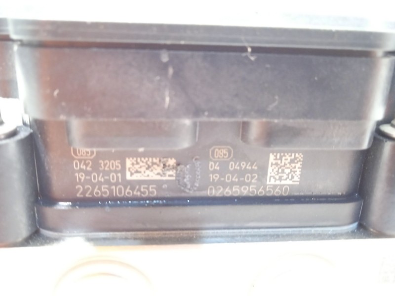 Recambio de abs para dacia sandero stepway referencia OEM IAM 476603249R 2265106455 269707