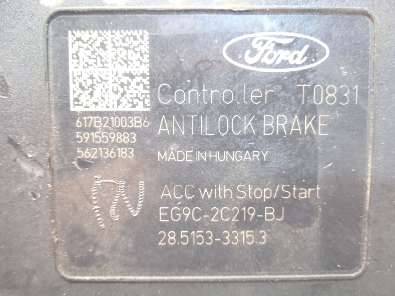 Recambio de abs para ford mondeo v hatchback (ce) 2.0 tdci referencia OEM IAM EG9C2C405EK EG9C2C219BJ 25022008944