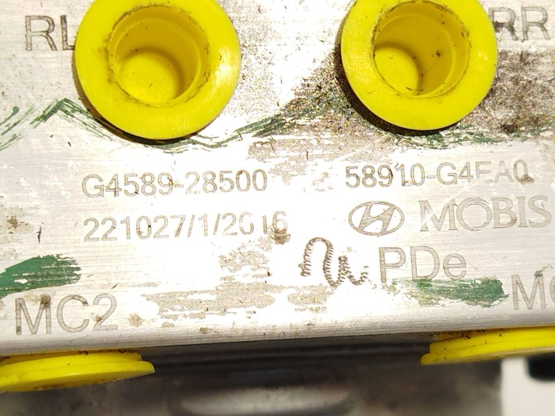 Recambio de abs para hyundai i30 fastback (pde, pden) 1.0 t-gdi referencia OEM IAM 58910G4EA0 G458938500 G458928500