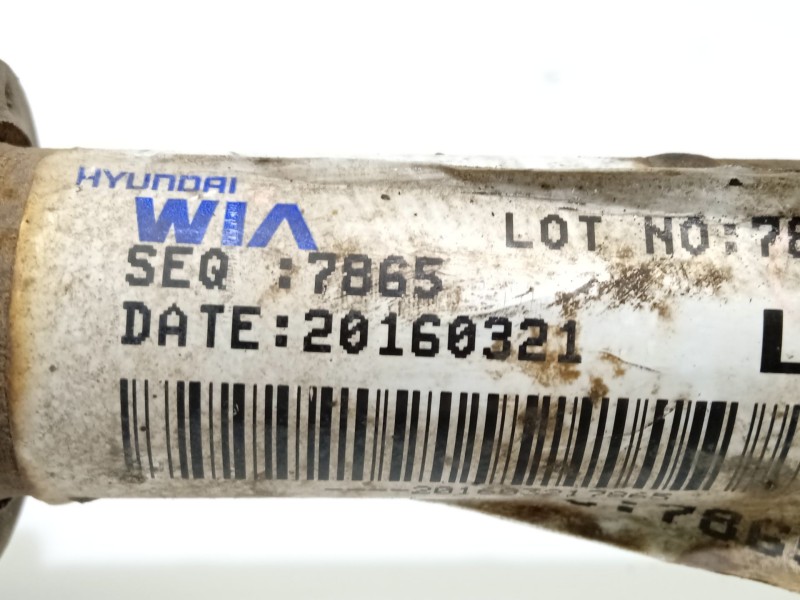 Recambio de transmision delantera izquierda para kia carens iv 1.7 crdi referencia OEM IAM 49500A4220  