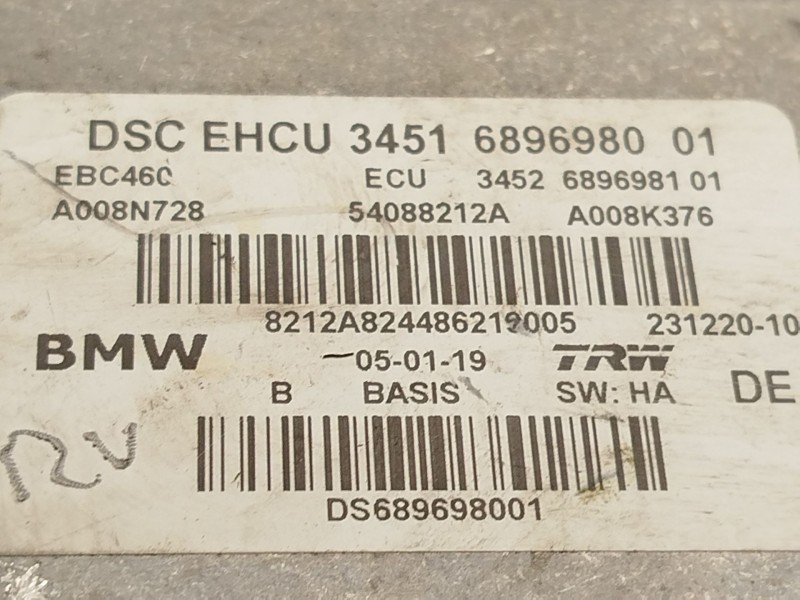 Recambio de abs para bmw x3 (g01, f97, g08) xdrive 20 i referencia OEM IAM 34516896980 34526896981 54088212A