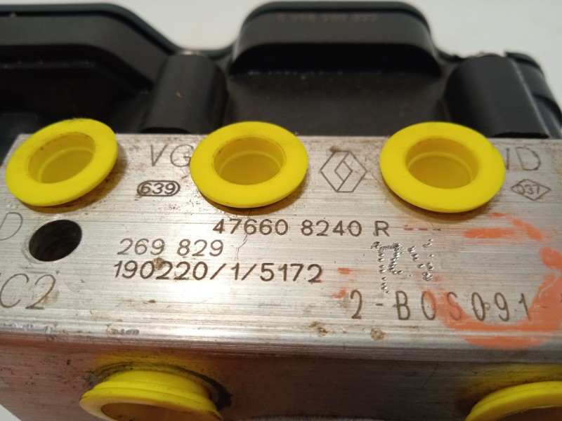 Recambio de abs para renault kadjar zen referencia OEM IAM 476608240R 0265956527 269829