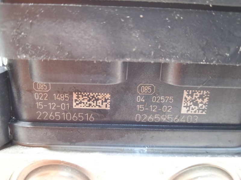 Recambio de abs para renault clio iv limited referencia OEM IAM 476601203R 2265106516 269722