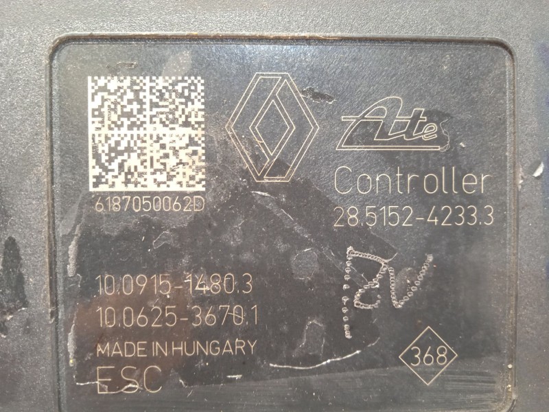 Recambio de abs para renault megane iv berlina 5p zen referencia OEM IAM 476607355R 28515242333 10022010264