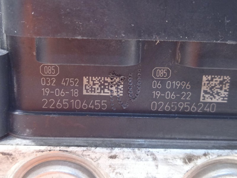 Recambio de abs para citroën c4 cactus shine referencia OEM IAM 39181765 2265106455 970025