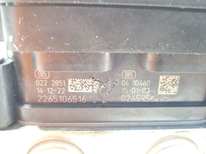 Recambio de abs para renault clio iv business referencia OEM IAM 476605492R 0265956285 269633