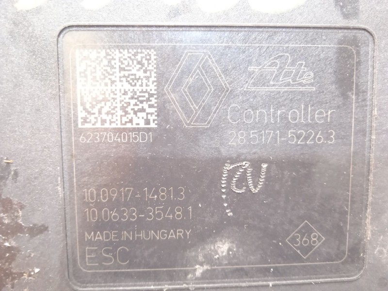 Recambio de abs para dacia sandero iii 1.0 tce 90 referencia OEM IAM 476600929R 28517152263 10022025314