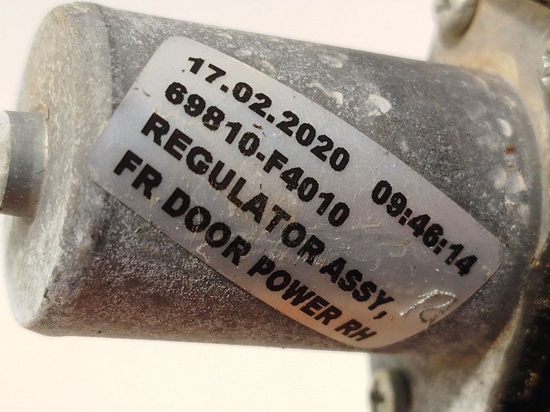 Recambio de elevalunas delantero derecho para toyota c-hr (_x1_) 2.0 hybrid (maxh10) referencia OEM IAM 69810F4010  