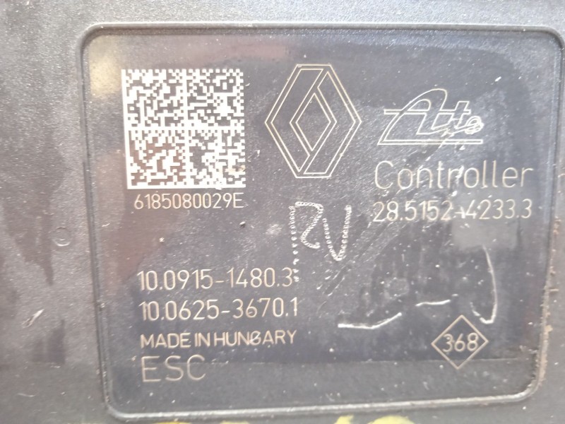 Recambio de abs para renault megane iv berlina 5p zen referencia OEM IAM 476607355R 28515242333 10022010264