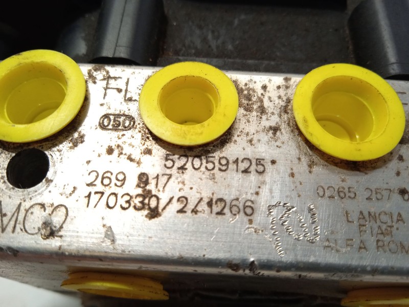 Recambio de abs para fiat panda (312_, 319_) 1.2 (312pxa1a) referencia OEM IAM 52059125 269917 2265106516