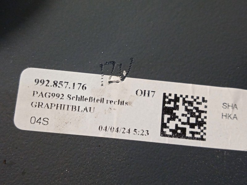 Recambio de moldura para porsche 911 descapotable (992) 3.8 turbo s (992650) referencia OEM IAM 992857176 992857176OH7 