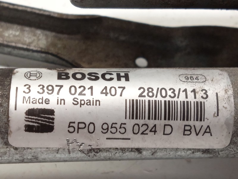 Recambio de motor limpia delantero para seat altea (5p1) 1.9 tdi referencia OEM IAM 5P0955024D  3397021407