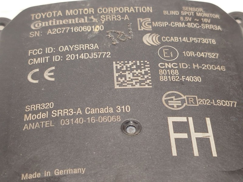 Recambio de modulo electronico para toyota c-hr (_x1_) 2.0 hybrid (maxh10) referencia OEM IAM 88162F4030  