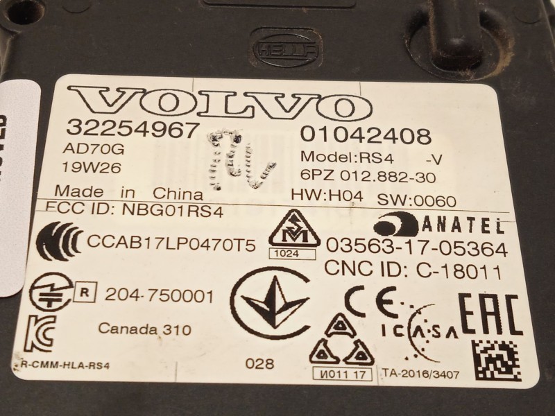Recambio de modulo electronico para volvo xc40 (536) t3 referencia OEM IAM 32254967  