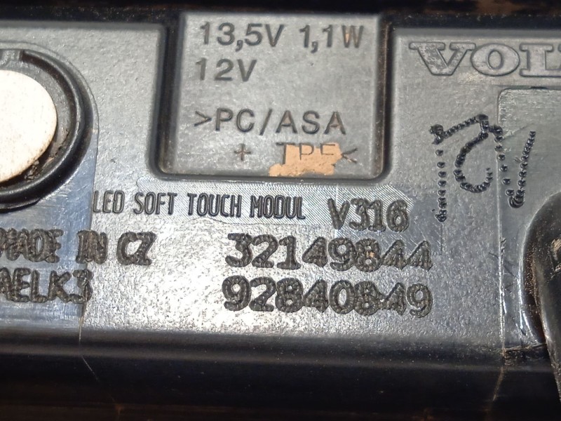 Recambio de maneta exterior porton para volvo xc40 (536) t3 referencia OEM IAM 32149844 92840849 