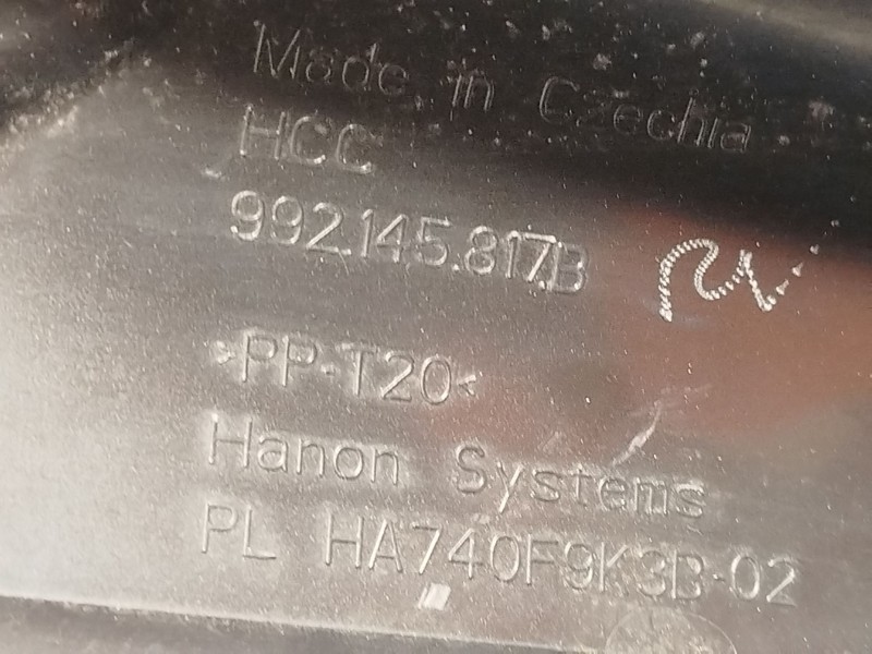 Recambio de moldura para porsche 911 descapotable (992) 3.8 turbo s (992650) referencia OEM IAM 992145817B  