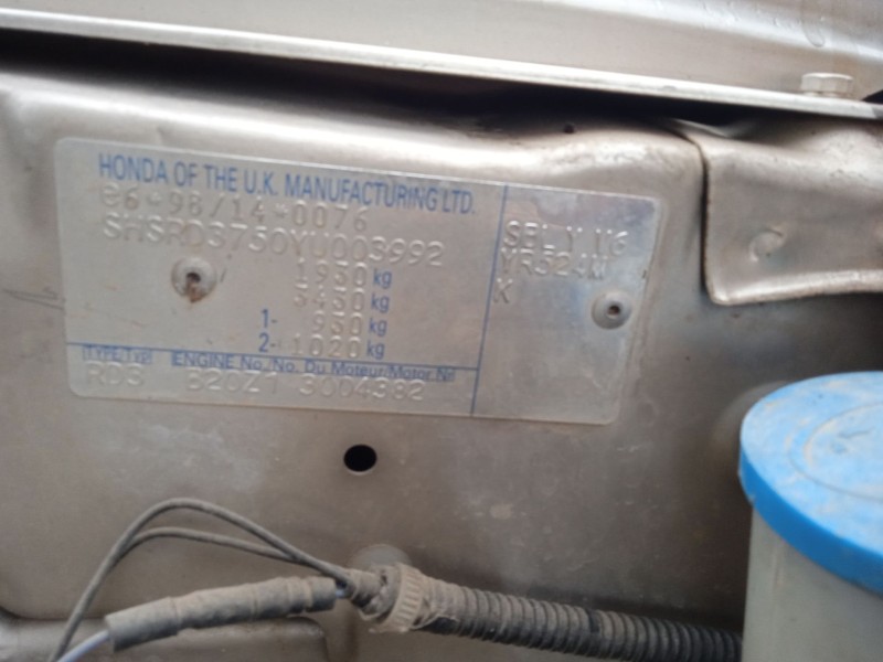 honda cr-v i (rd) del año 2001