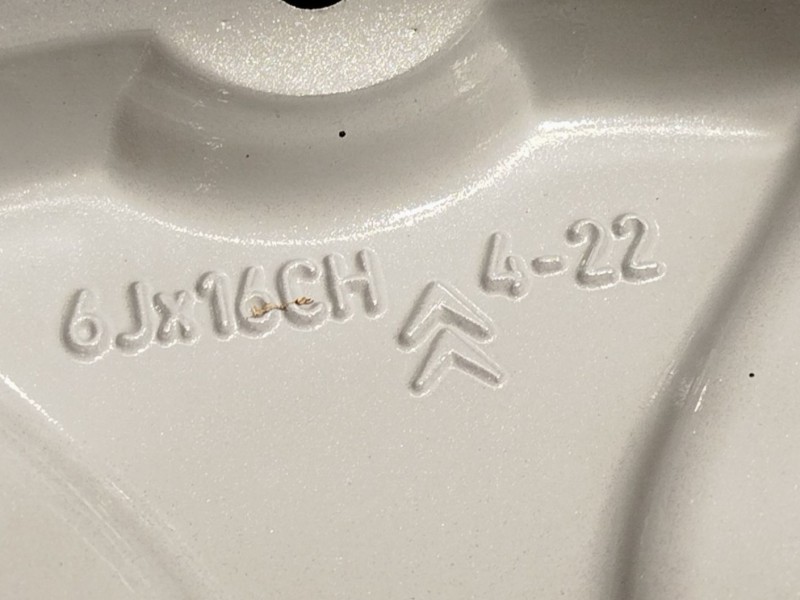 Recambio de llanta para citroën c3 ii (sc_) 1.6 bluehdi 100 referencia OEM IAM 9687753077 5402AC 