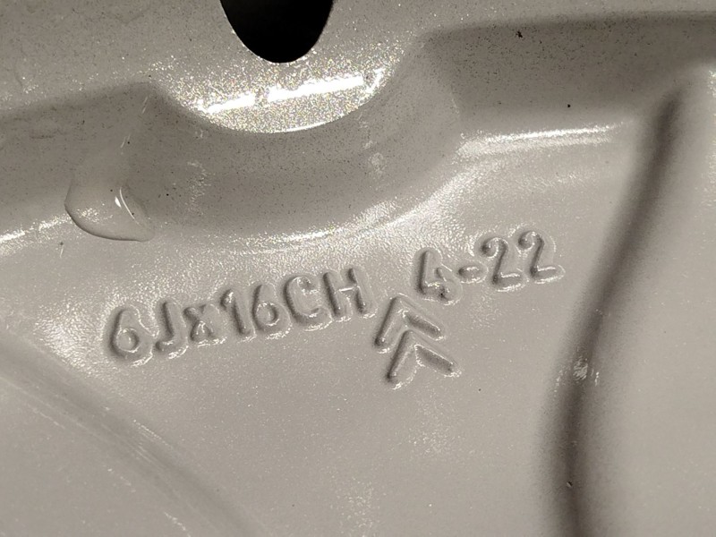 Recambio de llanta para citroën c3 ii (sc_) 1.6 bluehdi 100 referencia OEM IAM 9687753077 5402AC 