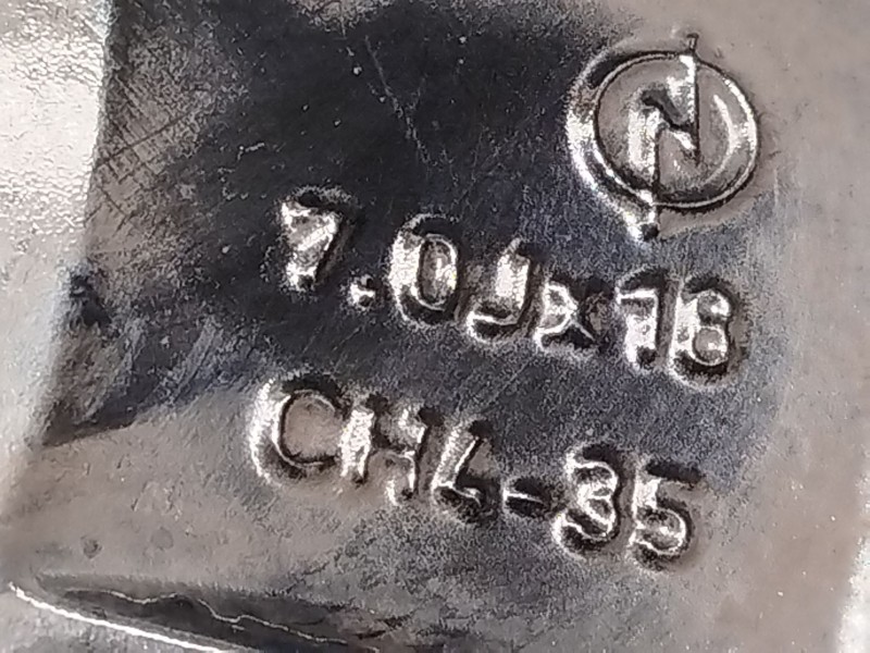 Recambio de llanta para opel mokka 1.2 (76) referencia OEM IAM 9835097680  