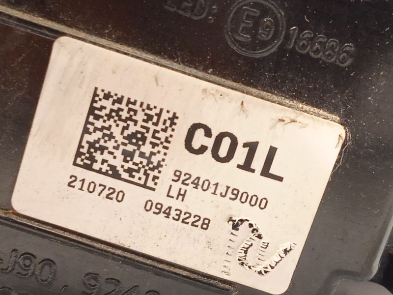 Recambio de piloto trasero izquierdo para hyundai kona 1.0 tgdi cat referencia OEM IAM 92401J9000  