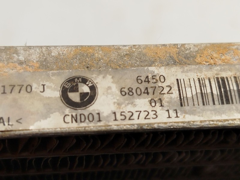 Recambio de condensador / radiador aire acondicionado para bmw 1 (f20) 116 d referencia OEM IAM 64506804722  
