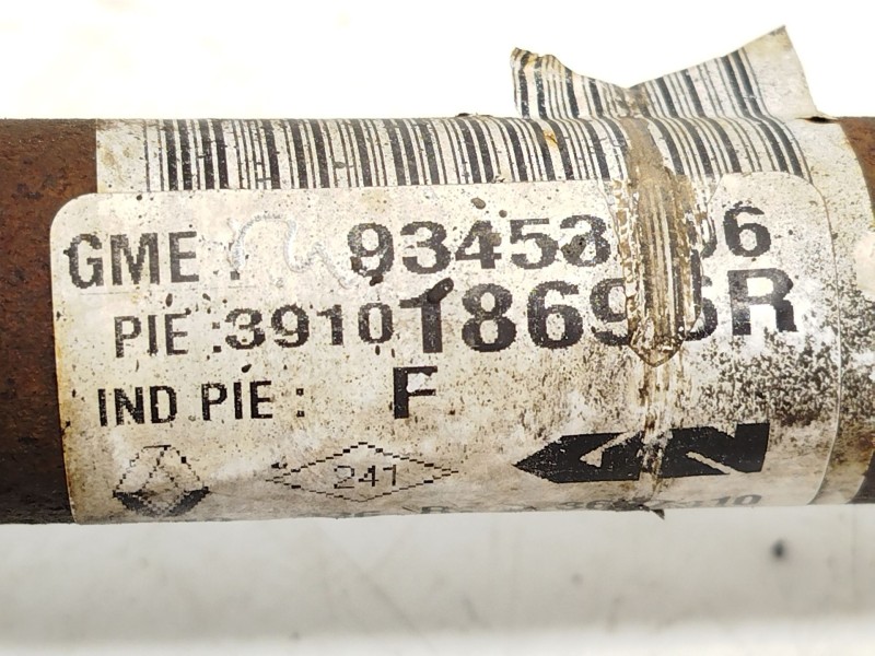 Recambio de transmision delantera izquierda para fiat talento furgoneta (296_) 2.0 ecojet referencia OEM IAM 391018696R 60006185