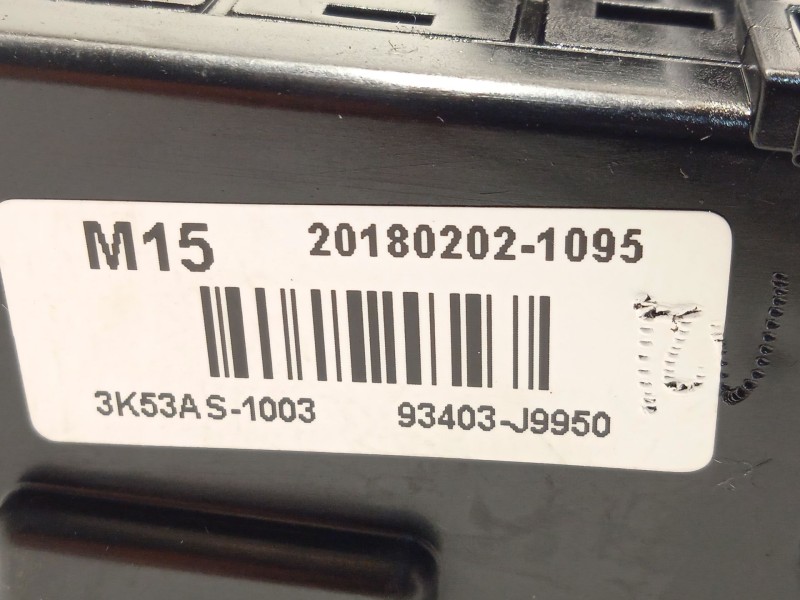 Recambio de mando intermitentes para hyundai kona 1.0 tgdi cat referencia OEM IAM 93403J9950  