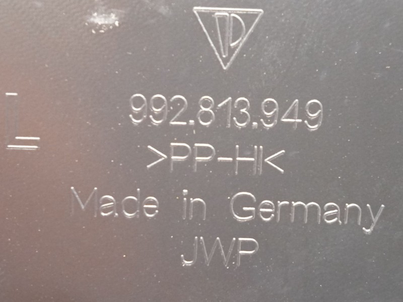 Recambio de moldura para porsche 911 descapotable (992) 3.8 turbo s (992650) referencia OEM IAM 992813949  