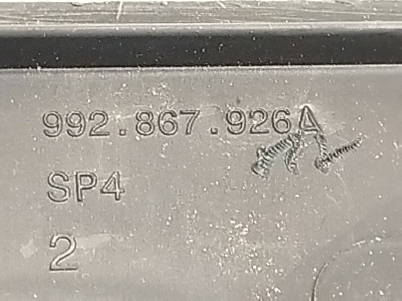 Recambio de moldura para porsche 911 descapotable (992) 3.8 turbo s (992650) referencia OEM IAM 992867926A  