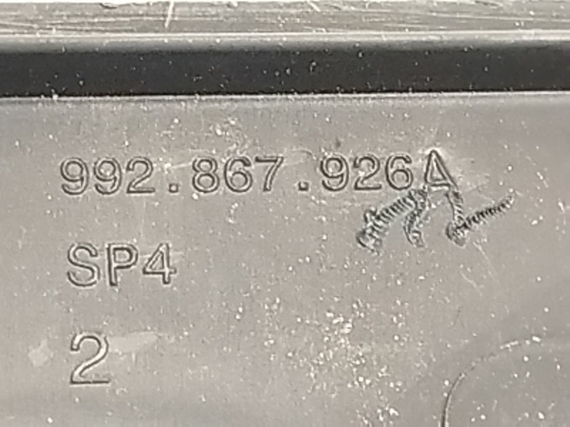 Recambio de moldura para porsche 911 descapotable (992) 3.8 turbo s (992650) referencia OEM IAM 992867926A  