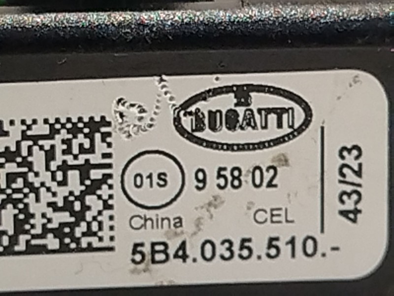 Recambio de antena para porsche 911 descapotable (992) 3.8 turbo s (992650) referencia OEM IAM 5B4035510  