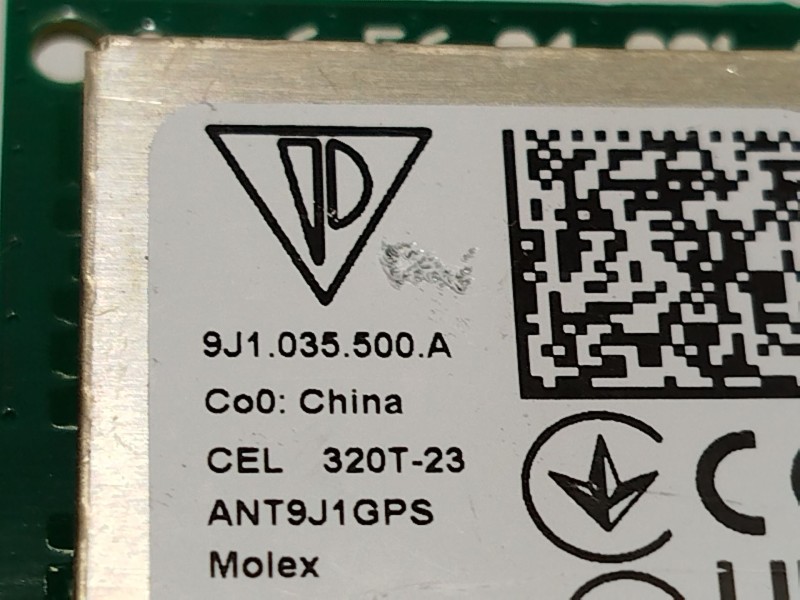 Recambio de antena para porsche 911 descapotable (992) 3.8 turbo s (992650) referencia OEM IAM 9J1035500A  