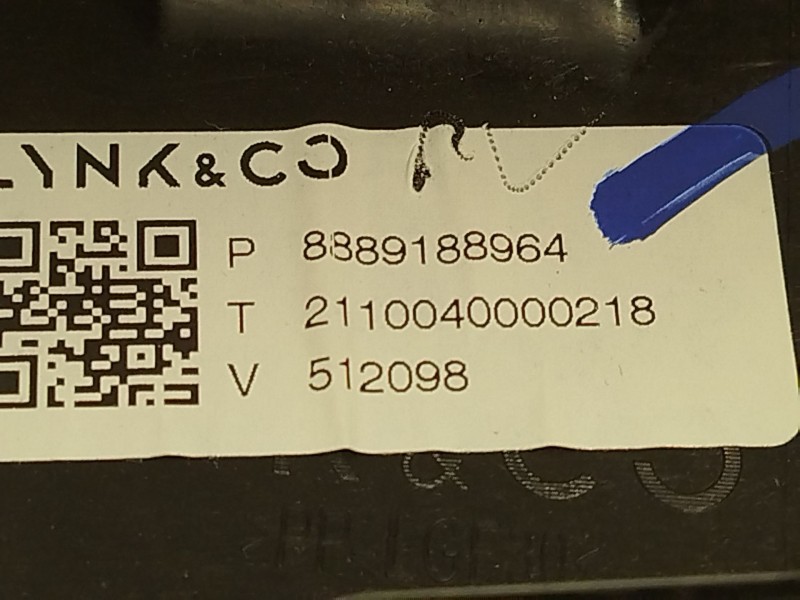 Recambio de elevalunas delantero derecho para lynk & co 01 phev referencia OEM IAM 8889188964  966269103