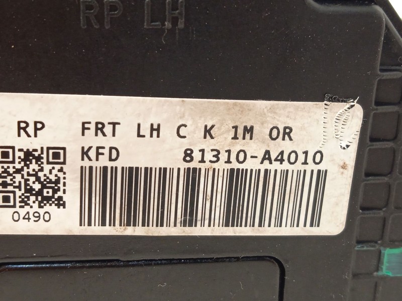 Recambio de cerradura puerta delantera izquierda para kia carens iv 1.7 crdi referencia OEM IAM 81310A4010  