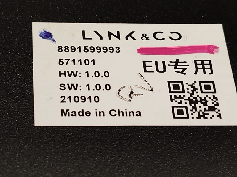 Recambio de modulo electronico para lynk & co 01 phev referencia OEM IAM 8891599993  