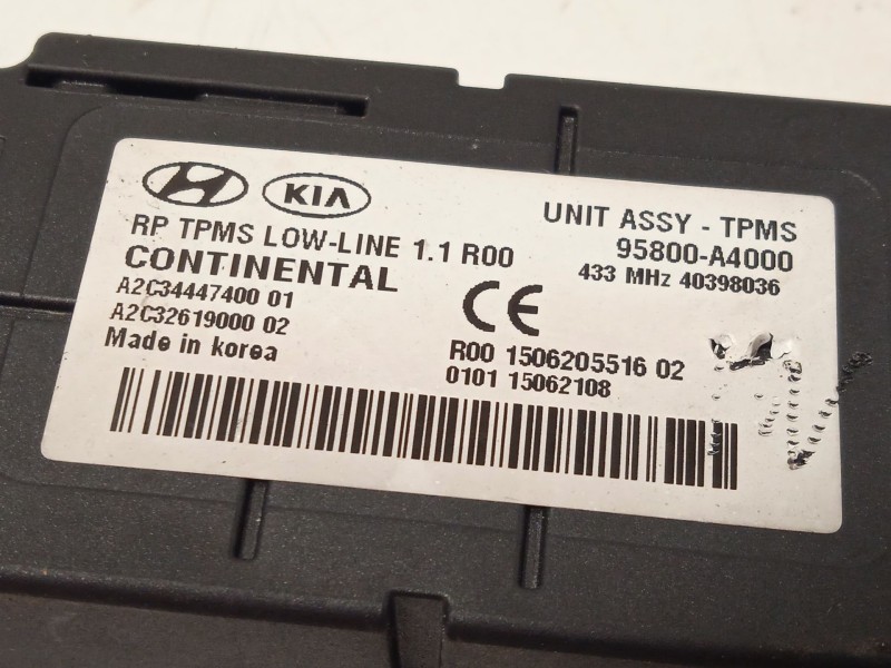 Recambio de modulo electronico para kia carens iv 1.7 crdi referencia OEM IAM 95800A4000  A2C3444740001