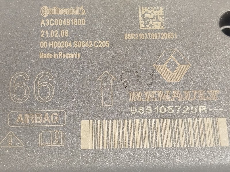 Recambio de kit airbag para renault captur ii (hf_) tce 140 (hfn0) referencia OEM IAM 681001063R 985105725R 985153461R