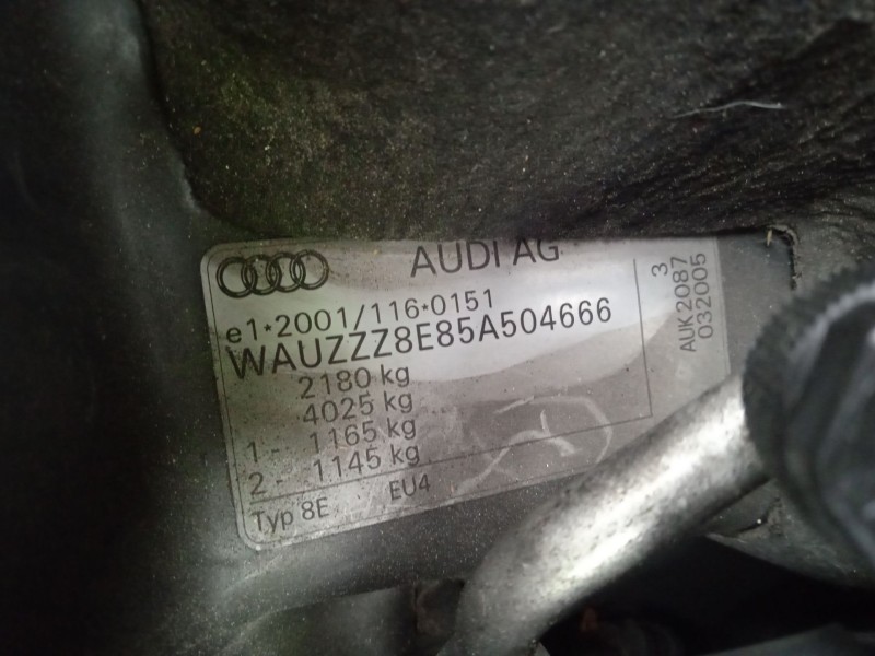 audi a4 b7 avant (8ed) del año 2005