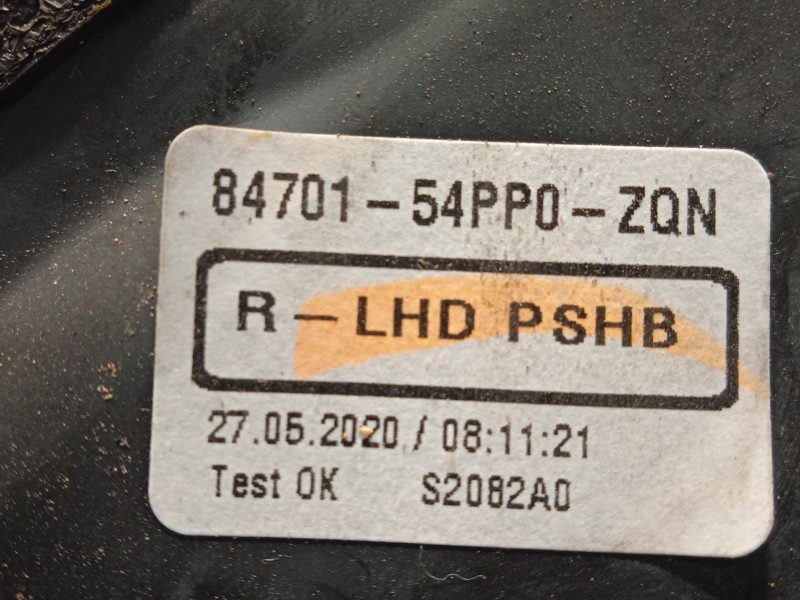 Recambio de retrovisor derecho para suzuki vitara (ly) 1.4 hybrid (mild hybrid) allgrip referencia OEM IAM 8470154PP0ZQN  