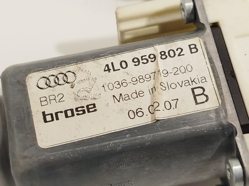 Recambio de elevalunas trasero derecho para audi q7 (4lb) 3.0 tdi quattro referencia OEM IAM 4L0959802B  