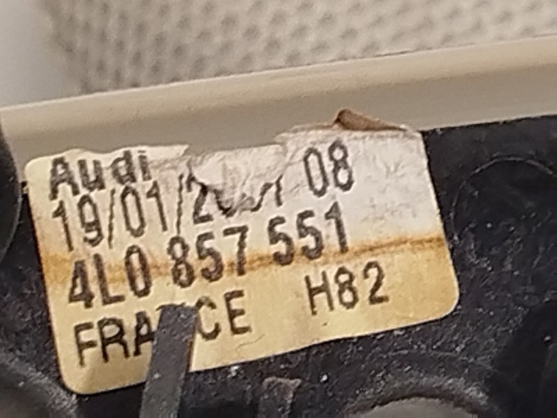 Recambio de parasol derecho para audi q7 (4lb) 3.0 tdi quattro referencia OEM IAM 4L0857551 4L0857551H82 