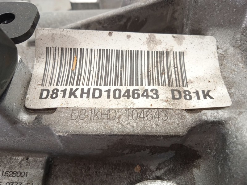 Recambio de caja cambios para kia niro (de) 1.6 gdi hybrid referencia OEM IAM 430002B100 414702B001 D81KHD