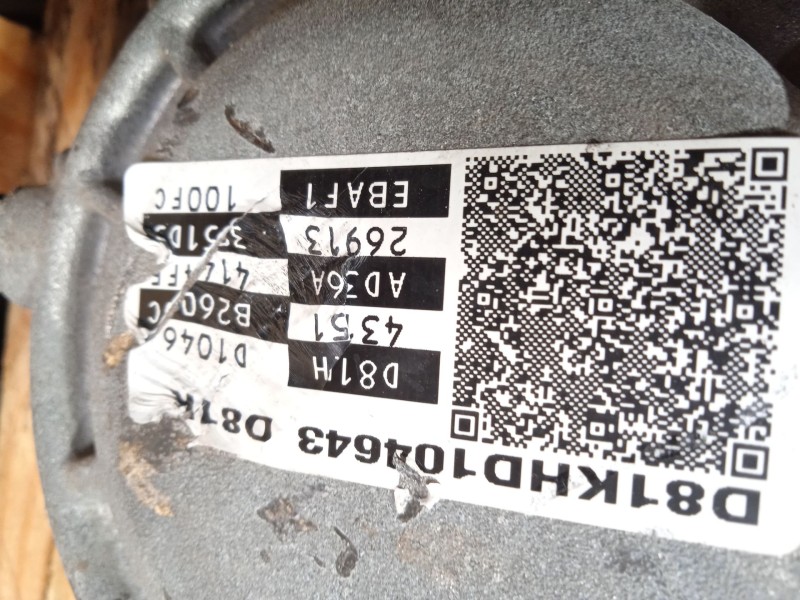 Recambio de caja cambios para kia niro (de) 1.6 gdi hybrid referencia OEM IAM 430002B100 414702B001 D81KHD