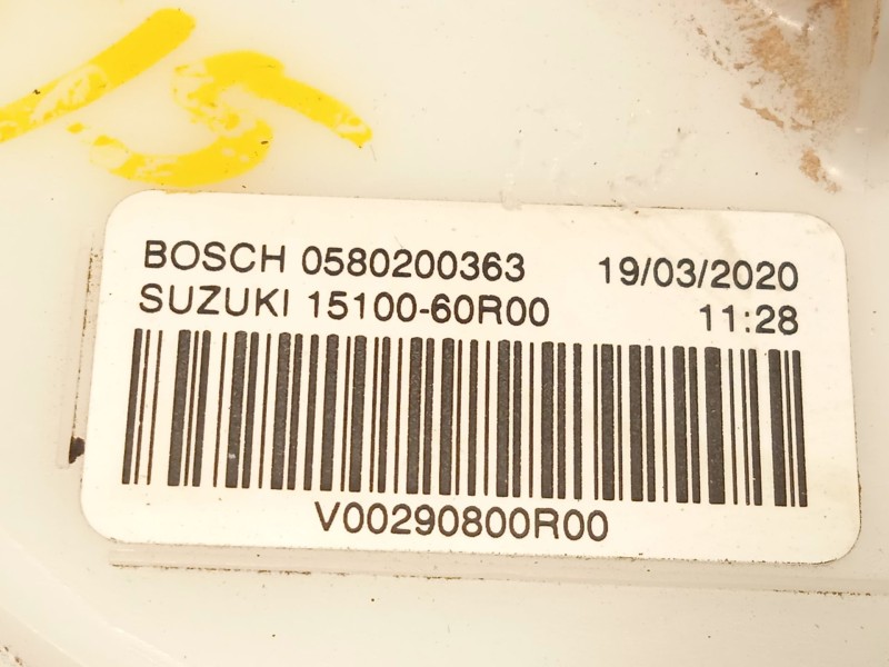 Recambio de bomba combustible para suzuki vitara (ly) 1.4 hybrid (mild hybrid) allgrip referencia OEM IAM 1510060R00  0580200363