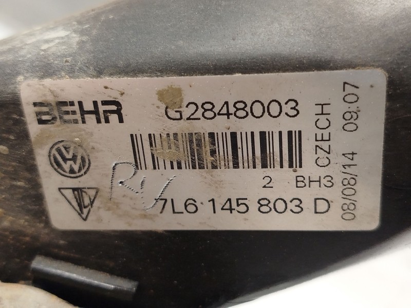 Recambio de intercooler para audi q7 (4lb) 3.0 tdi quattro referencia OEM IAM 7L6145803D  G2848003