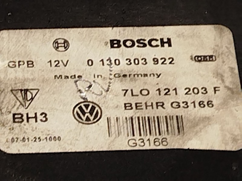 Recambio de electroventilador para audi q7 (4lb) 3.0 tdi quattro referencia OEM IAM 7L0121203F 7L0959455D 0130303922