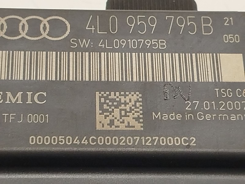 Recambio de centralita confort para audi q7 (4lb) 3.0 tdi quattro referencia OEM IAM 4L0959795B  