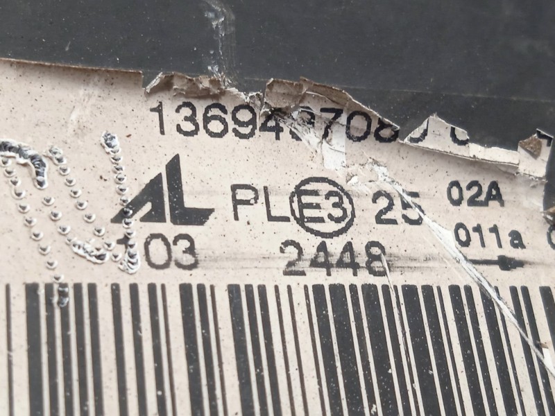 Recambio de faro izquierdo para fiat ducato furgoneta (250_) 130 multijet 2,3 d referencia OEM IAM 1369497080  